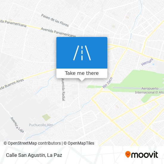Calle San Agustín map