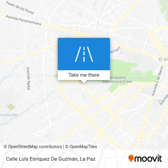 Mapa de Calle Luis Enriquez De Guzmán