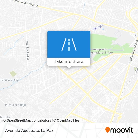 Avenida Aucapata map