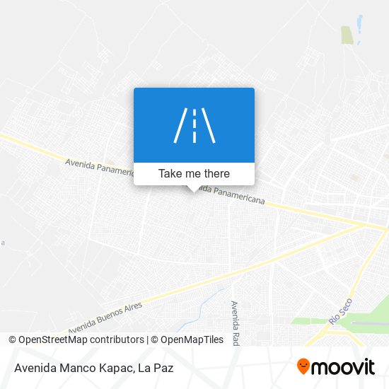 Avenida Manco Kapac map