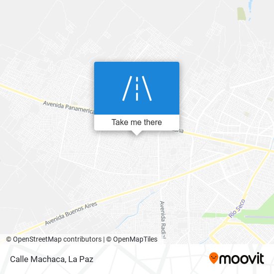 Mapa de Calle Machaca