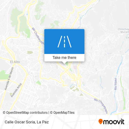 Mapa de Calle Oscar Soria