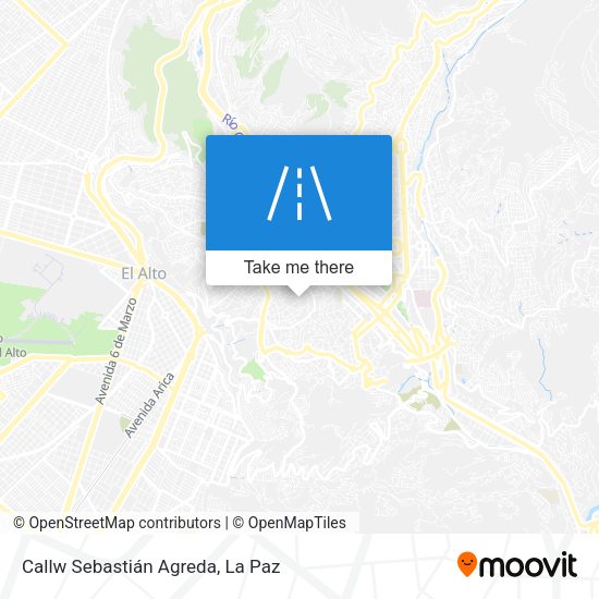 Mapa de Callw Sebastián Agreda