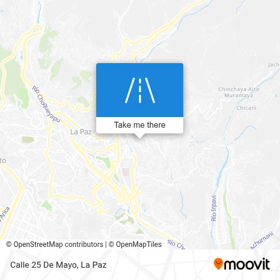 Mapa de Calle 25 De Mayo