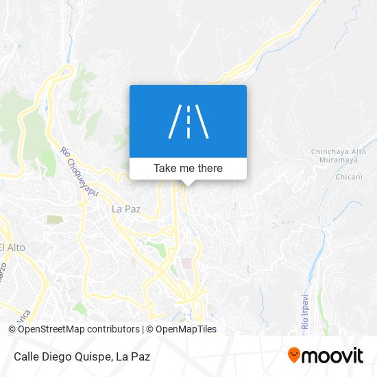 Calle Diego Quispe map