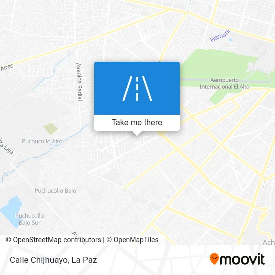 Mapa de Calle Chijhuayo