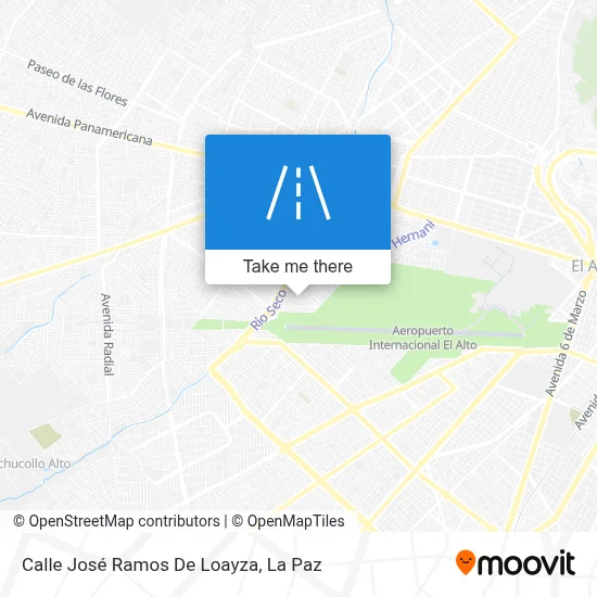 Mapa de Calle José Ramos De Loayza