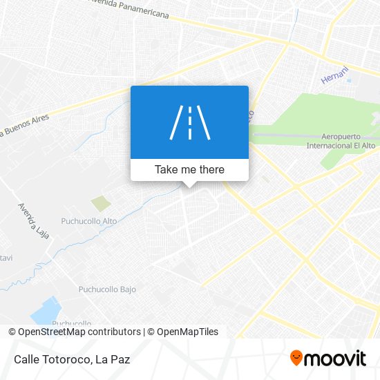 Mapa de Calle Totoroco