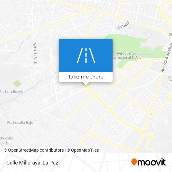 Mapa de Calle Milluraya