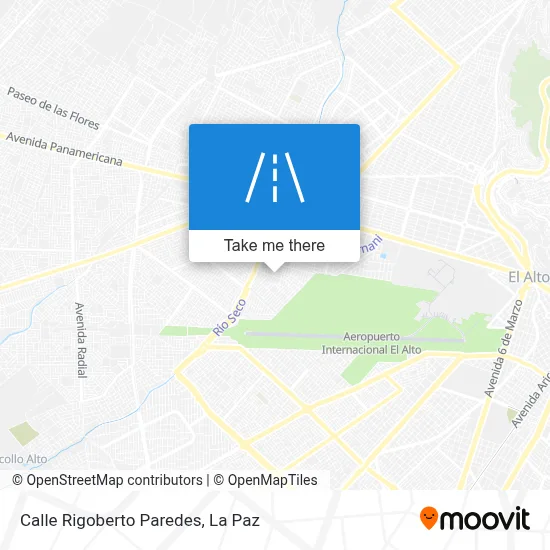 Mapa de Calle Rigoberto Paredes