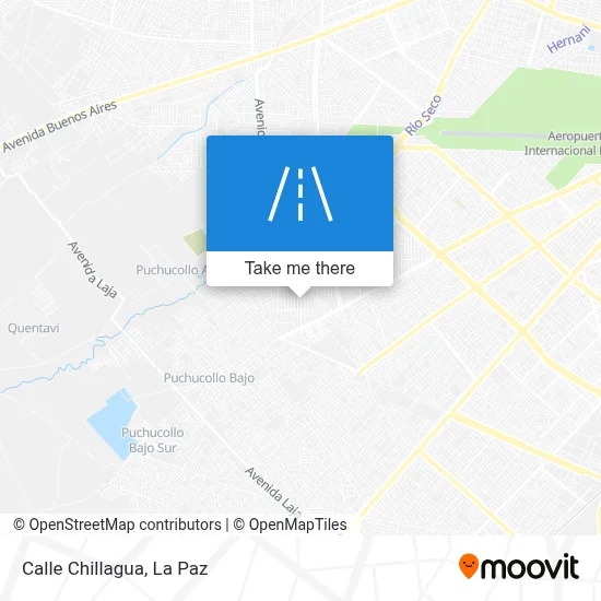 Mapa de Calle Chillagua