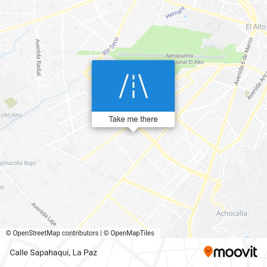 Mapa de Calle Sapahaqui
