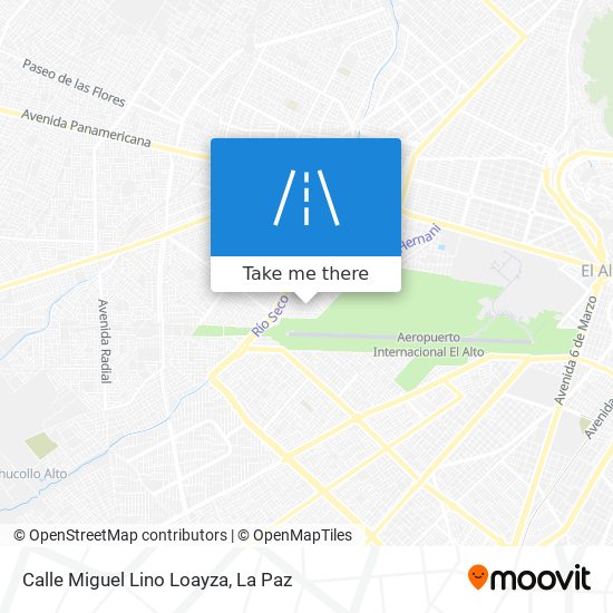 Calle Miguel Lino Loayza map