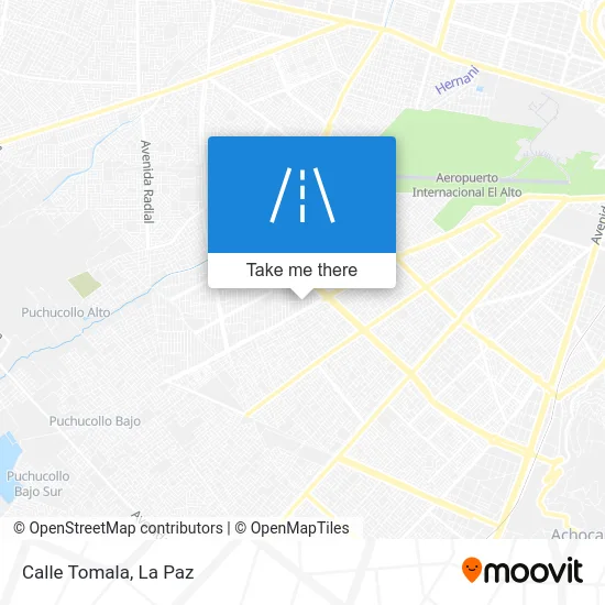 Mapa de Calle Tomala