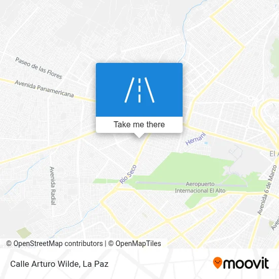Mapa de Calle Arturo Wilde
