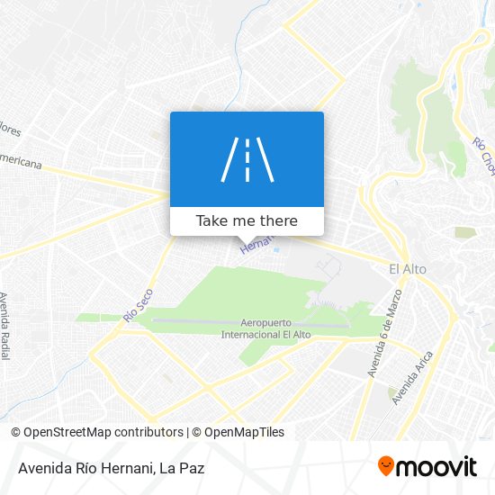 Avenida Río Hernani map