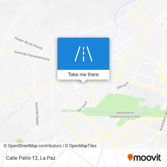Mapa de Calle Patio 12
