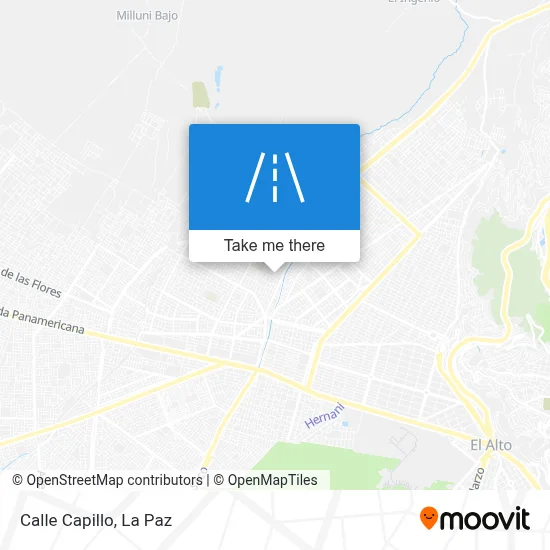 Mapa de Calle Capillo