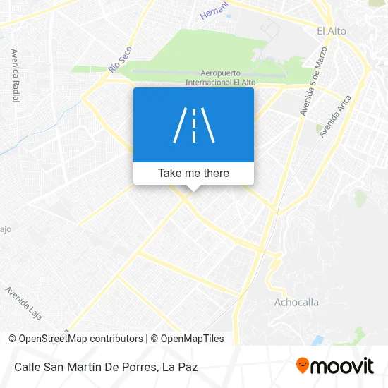 Mapa de Calle San Martín De Porres