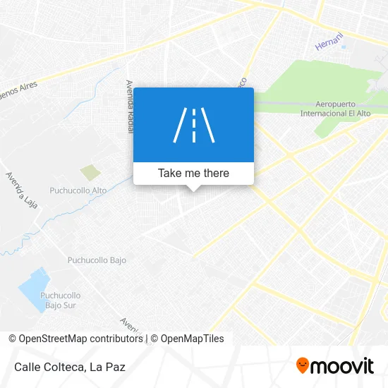 Mapa de Calle Colteca