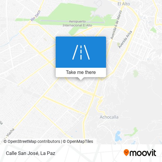 Calle San José map