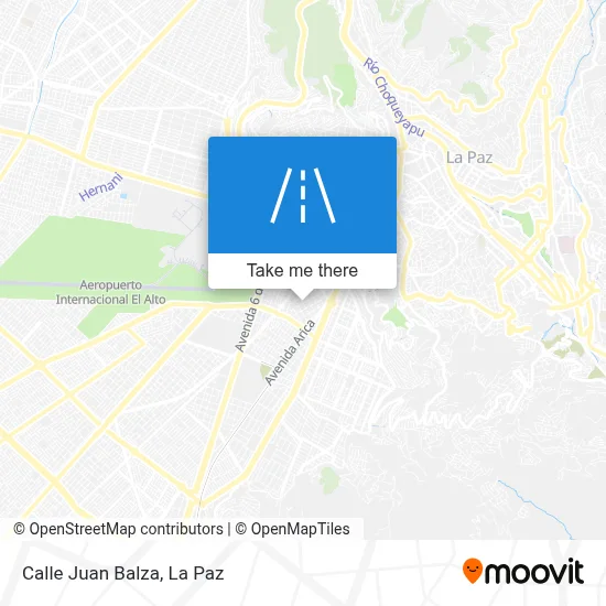 Mapa de Calle Juan Balza