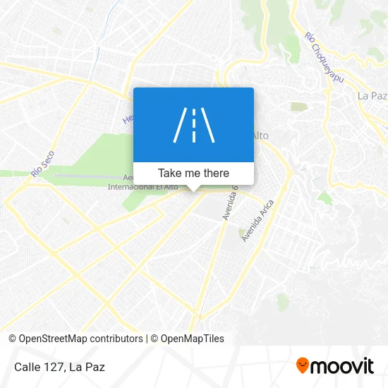 Mapa de Calle 127