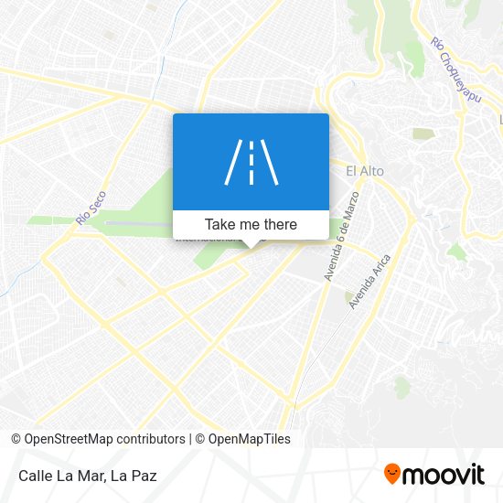 Calle La Mar map