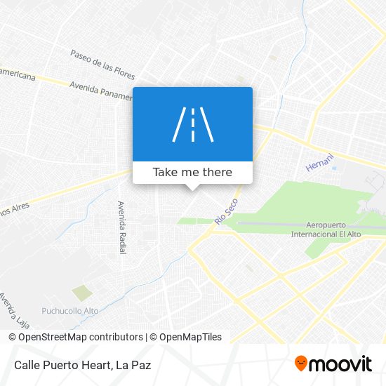 Mapa de Calle Puerto Heart