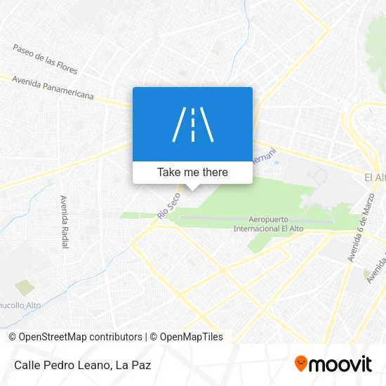 Mapa de Calle Pedro Leano