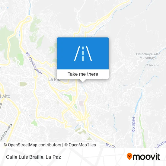 Mapa de Calle Luis Braille