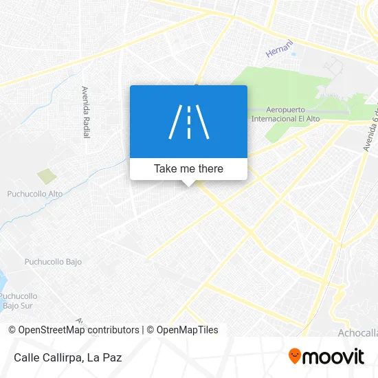 Mapa de Calle Callirpa