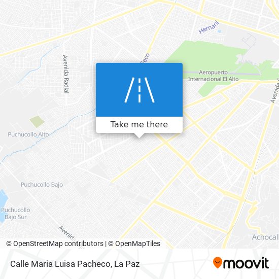 Calle Maria Luisa Pacheco map