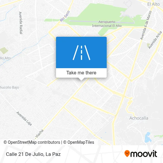 Mapa de Calle 21 De Julio