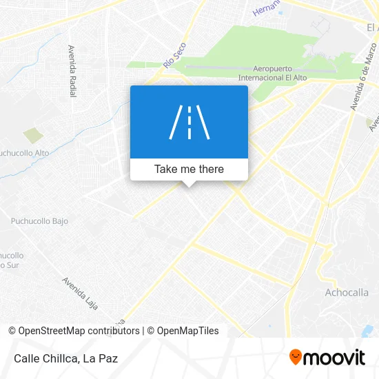 Mapa de Calle Chillca