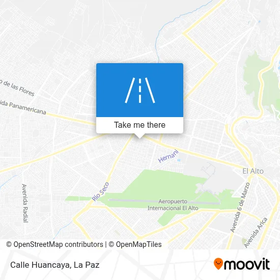 Mapa de Calle Huancaya