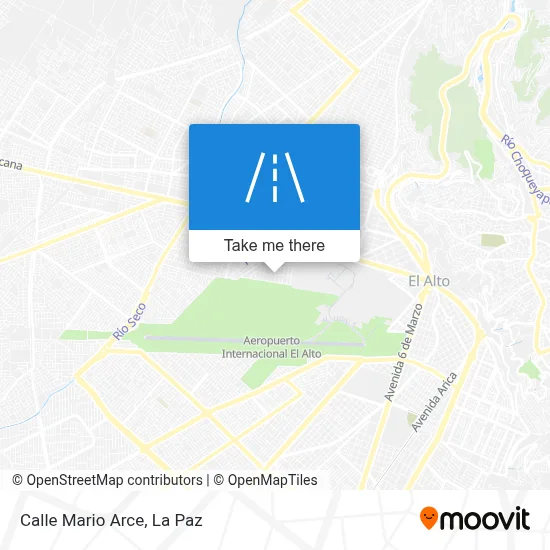 Mapa de Calle Mario Arce