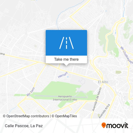 Mapa de Calle Pascoe