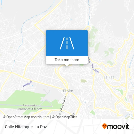 Mapa de Calle Hitalaque