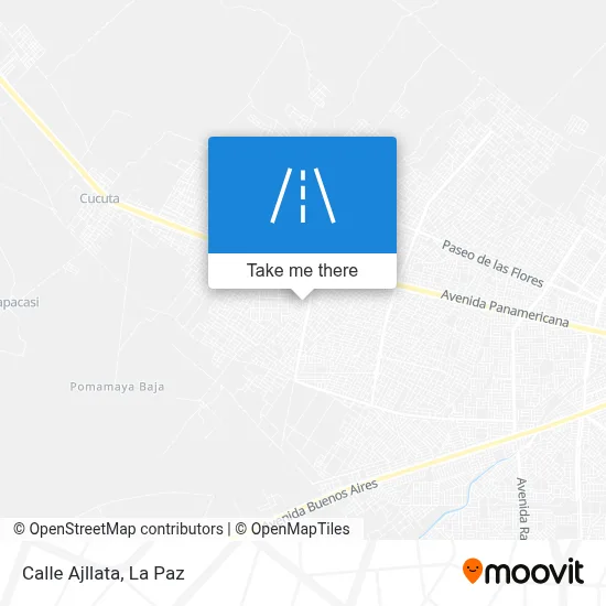 Mapa de Calle Ajllata