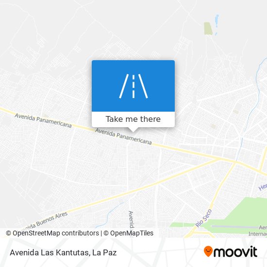 Avenida Las Kantutas map