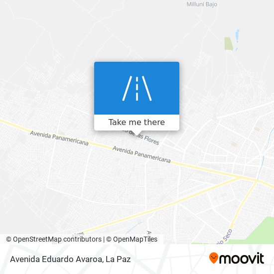 Avenida Eduardo Avaroa map