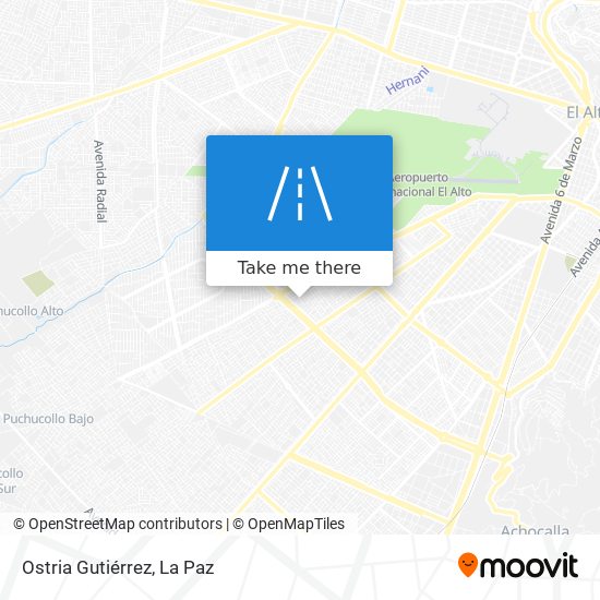 Mapa de Ostria Gutiérrez