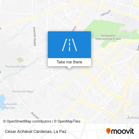 César Achával Cárdenas map