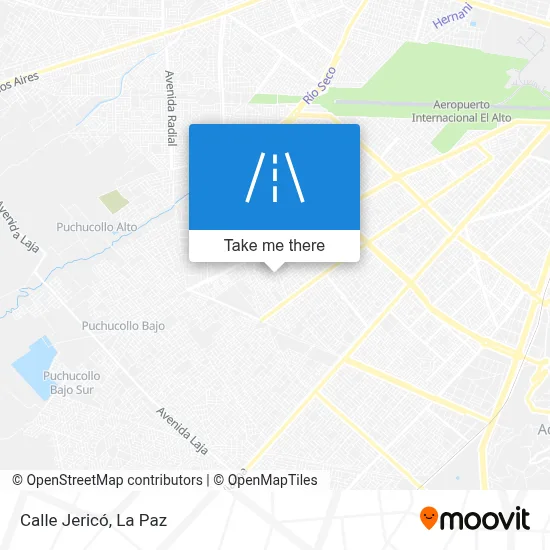 Mapa de Calle Jericó