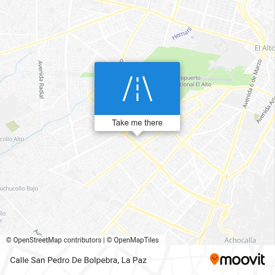 Mapa de Calle San Pedro De Bolpebra