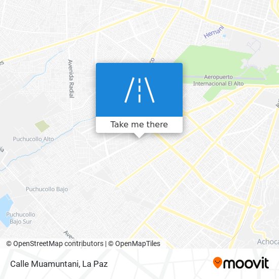 Mapa de Calle Muamuntani