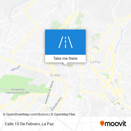 Mapa de Calle 10 De Febrero