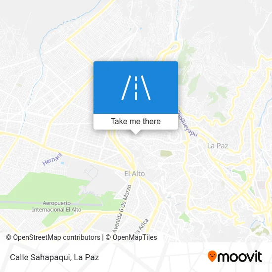 Mapa de Calle Sahapaqui