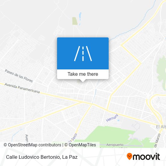 Calle Ludovico Bertonio map